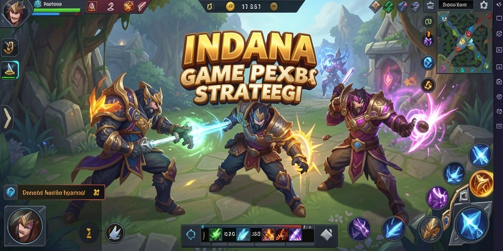 Gameplay seru di arena pertarungan <strong>INDAAA</strong> yang penuh strategi.