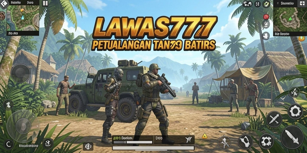 Screenshot dari gameplay LAWAS777 yang menunjukkan dunia terbuka yang luas dan menawan.