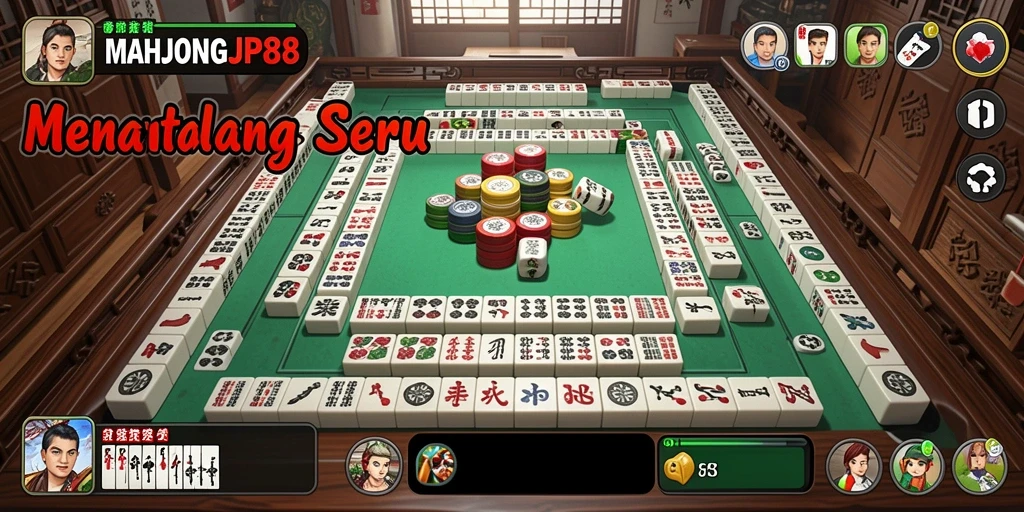 Tangkapan layar gameplay MAHJONGJP88 yang menampilkan keseruan permainan Puzzle.