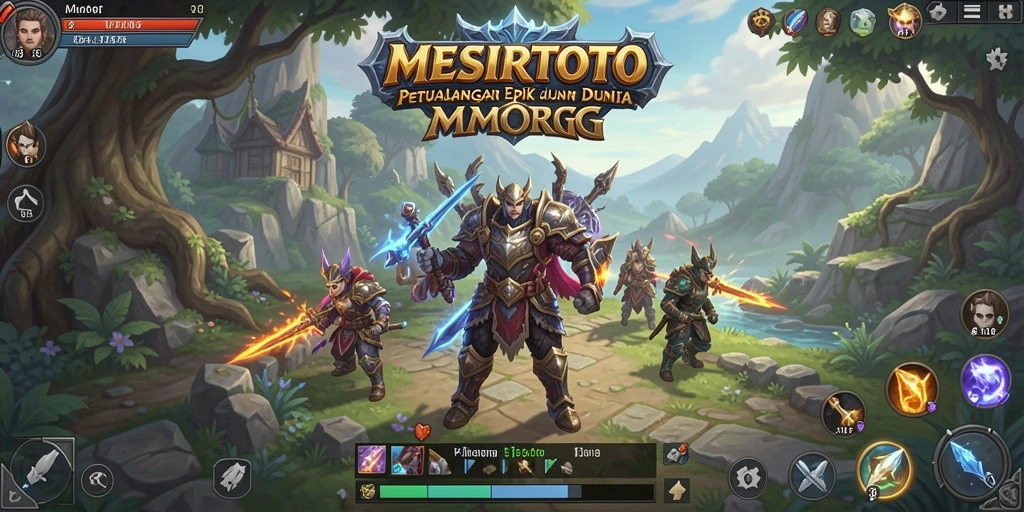 Gameplay seru di MESIRTOTO dengan aksi pertempuran yang menarik.