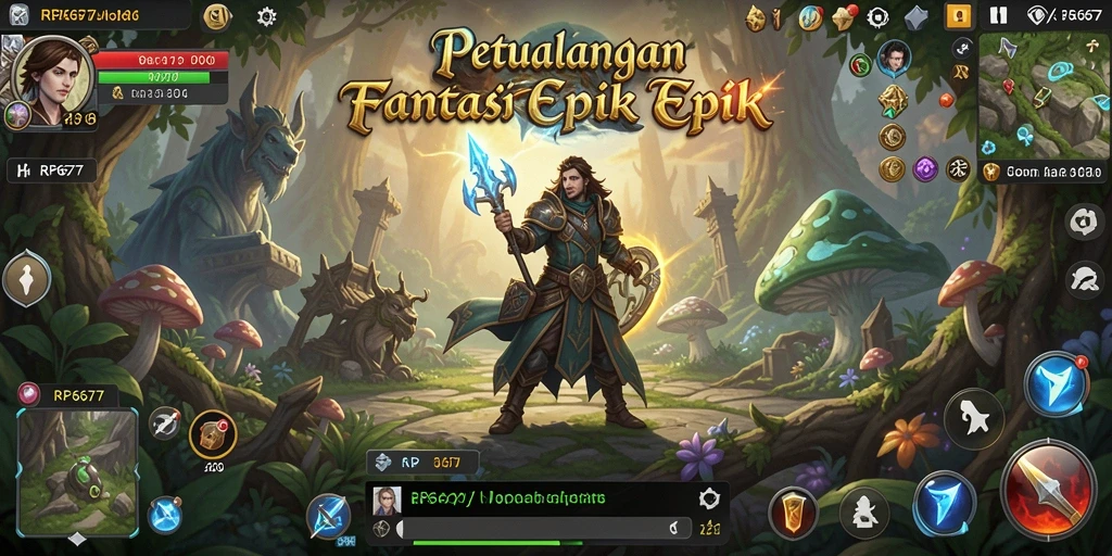 Gameplay seru dengan petualangan epik di RP6677.