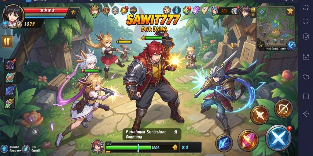Gameplay seru dan grafik menawan di SAWIT777.